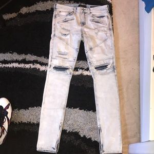 Pacsun Stacked Skinny Jeans